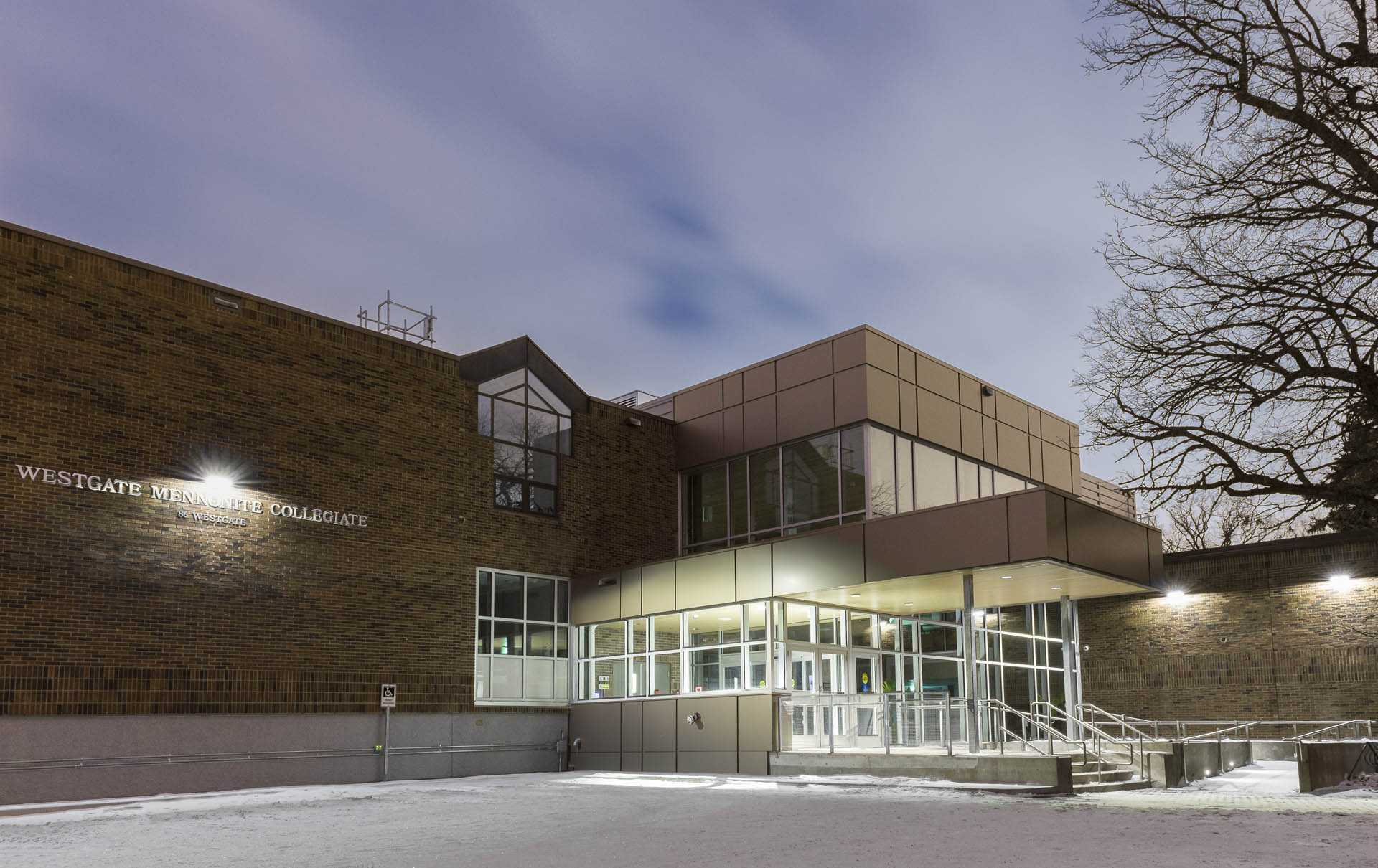 Westgate Mennonite Collegiate Renovation Bockstael