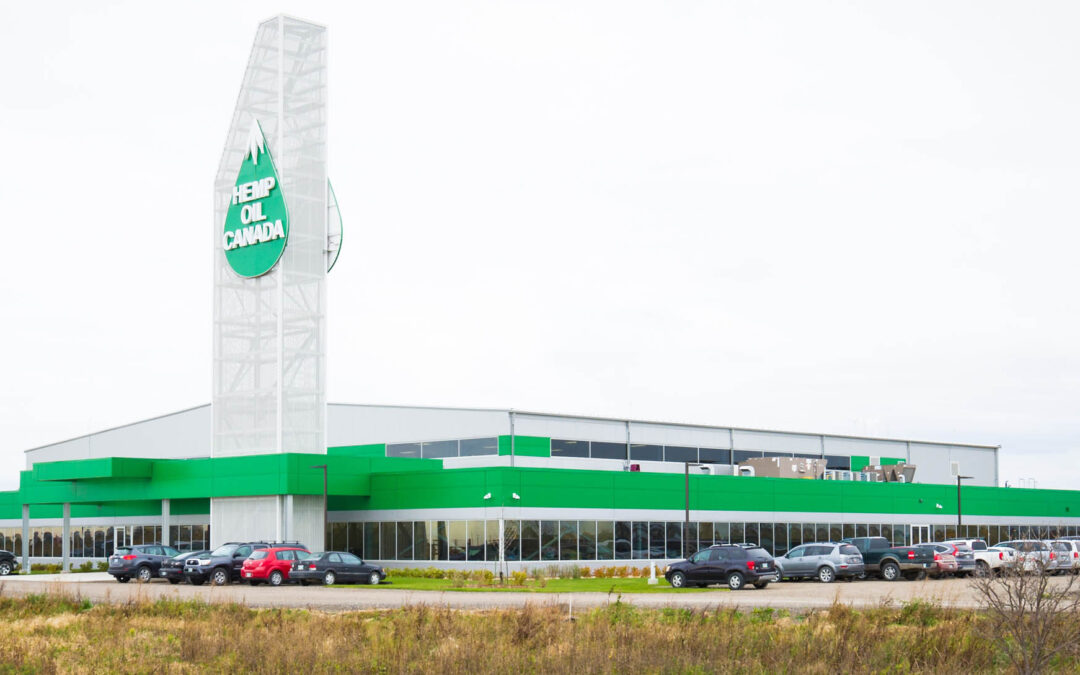 Hemp Oil Canada Processing Facility and Office