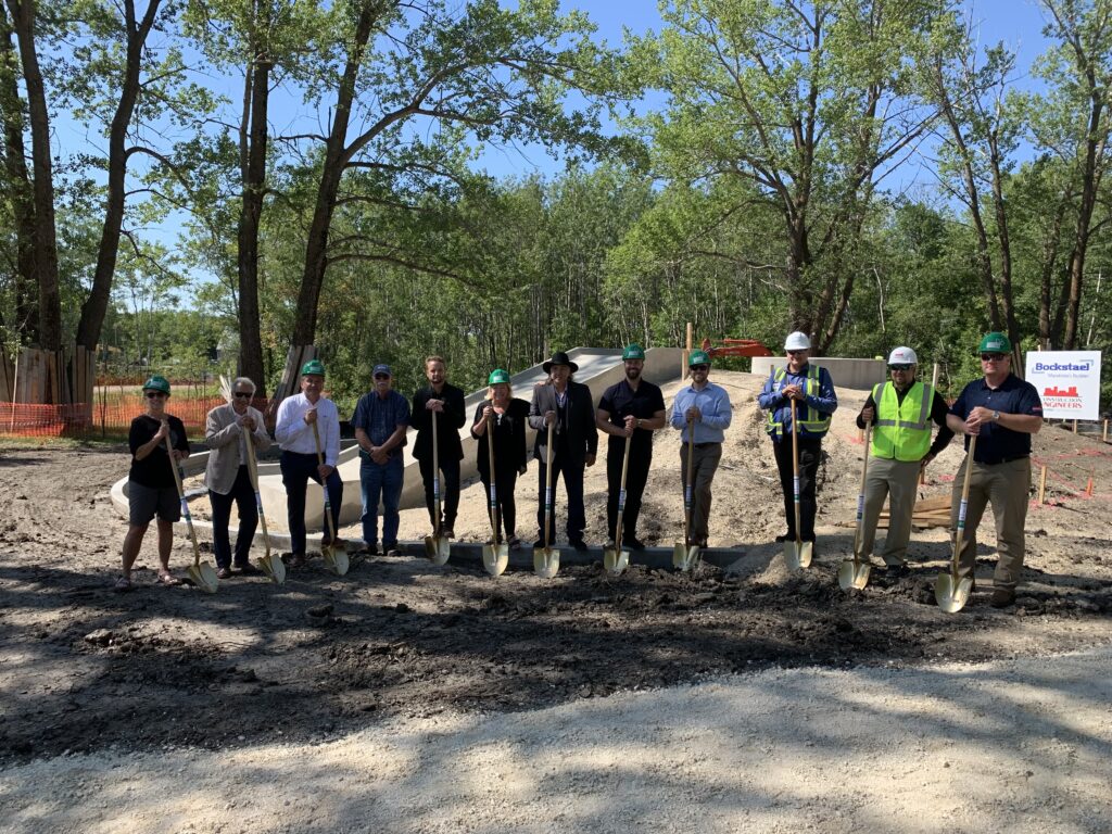 International Peace Garden Construction Groundbreaking